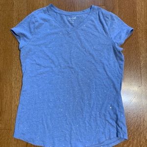 Blueish Purple Sparkle Top